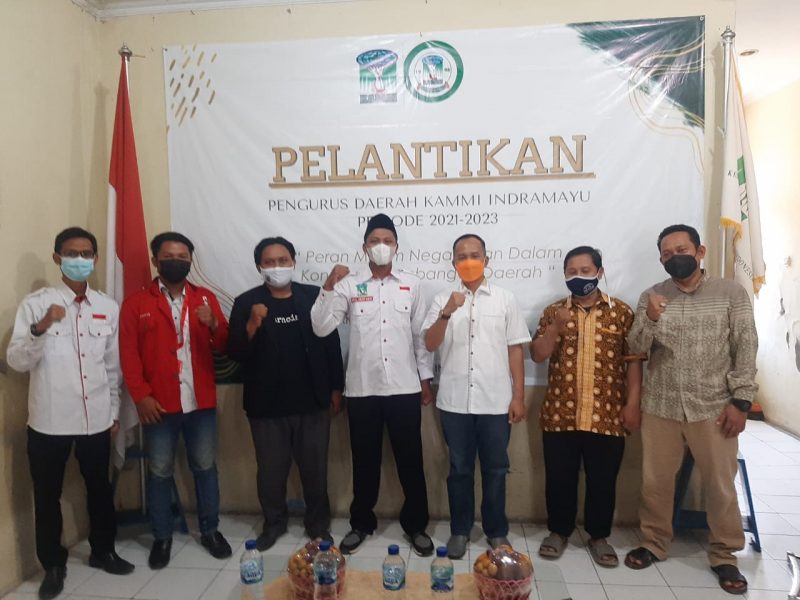 Pelantikan KAMMI Indramayu periode 2021-2023.