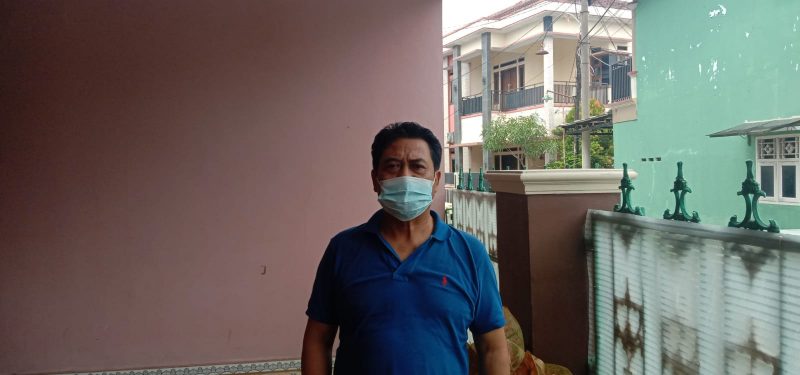 Kepala SMAN 1 Sindang, Indramayu, Jawa Barat, Setyo Adisapto.