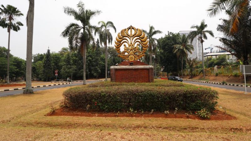 Makara Universitas Indonesia kampus Depok, Jawa Barat.