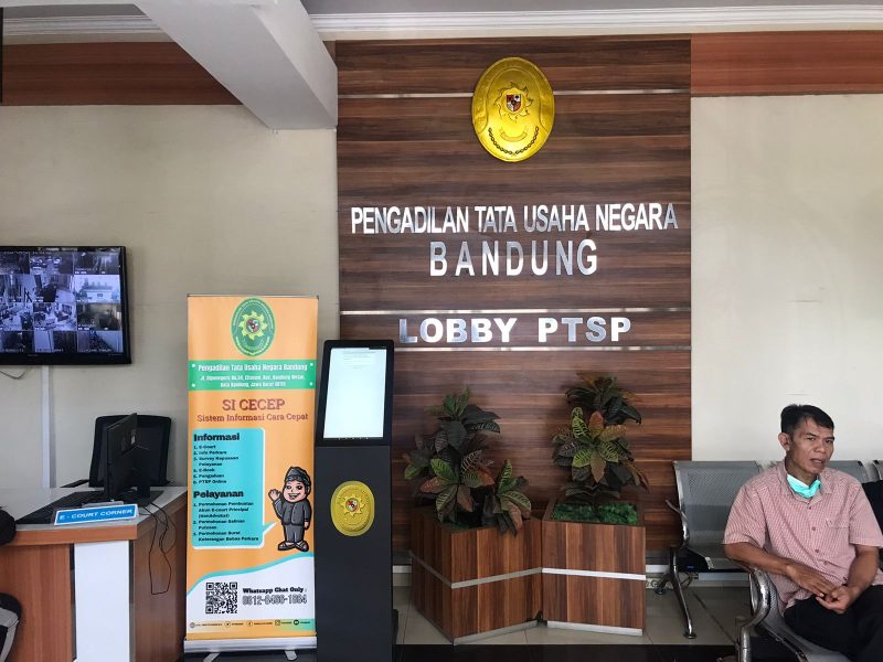 Pengadilan Tata Usaha Negara Bandung, Jalan Diponegoro No. 34, Bandung.