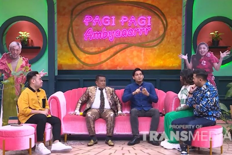 Wakil Bupati Indramayu Lucky Hakim hadir di acara Pagi-Pagi Ambyar di Trans TV, Selasa, (1/11/2022). (foto: transmedia).