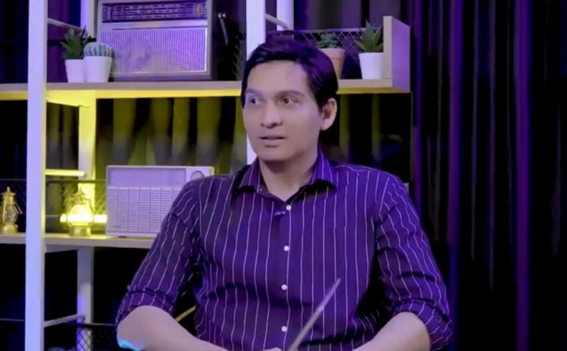 Wakil Bupati Indramayu Lucky Hakim saat podcast dengan Bambang Widjojanto, Rabu, (1/3/2023).